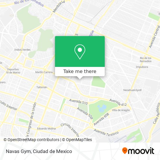 Navas Gym map