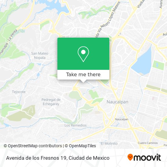 Avenida de los Fresnos 19 map