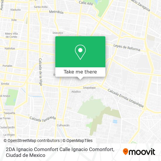 2DA Ignacio Comonfort Calle Ignacio Comonfort map