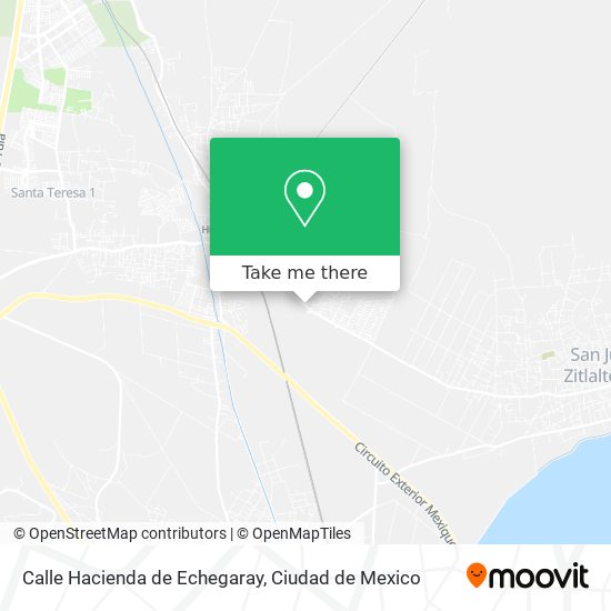 Mapa de Calle Hacienda de Echegaray