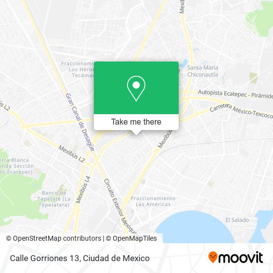Mapa de Calle Gorriones 13
