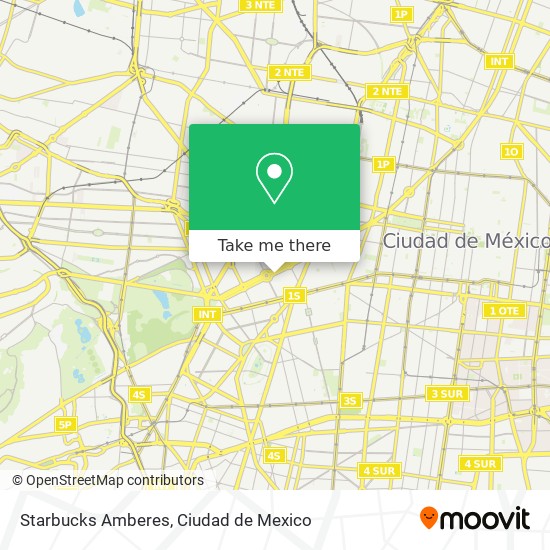 Starbucks Amberes map