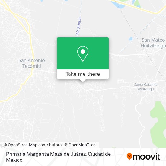 Mapa de Primaria Margarita Maza de Juárez