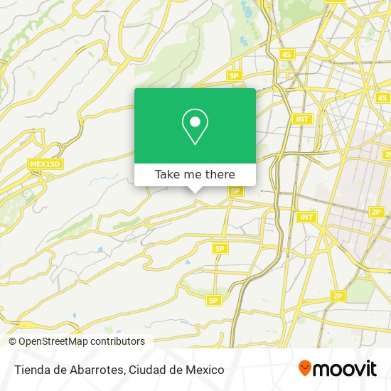 Tienda de Abarrotes map