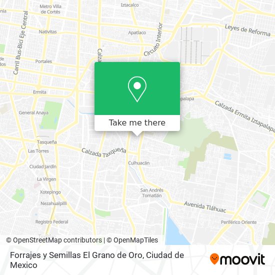 Forrajes y Semillas El Grano de Oro map