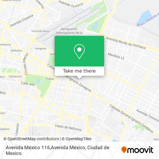 Avenida México 116,Avenida México map