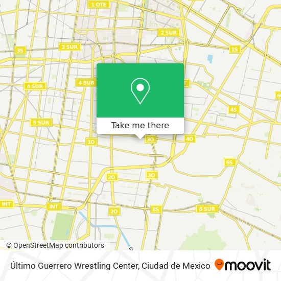 Último Guerrero Wrestling Center map