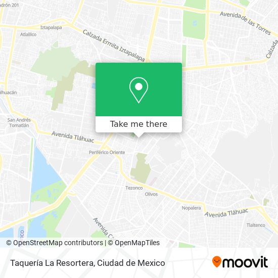 Taquería La Resortera map