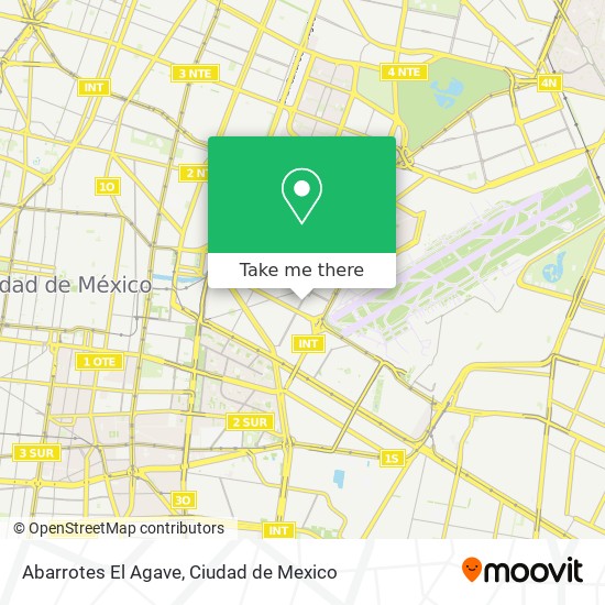 Abarrotes El Agave map