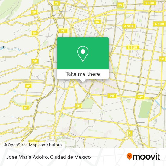 José María Adolfo map