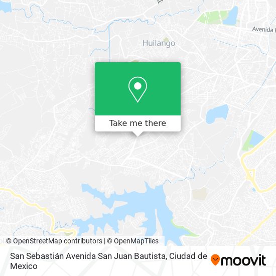 San Sebastián Avenida San Juan Bautista map