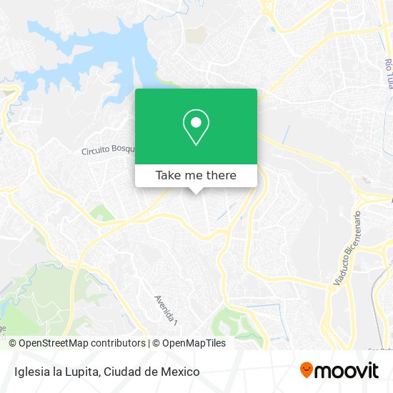 Iglesia la Lupita map