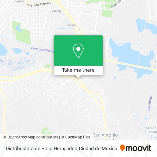 Distribuidora de Pollo Hernández map