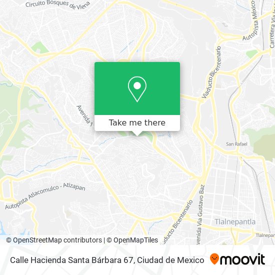 Calle Hacienda Santa Bárbara 67 map