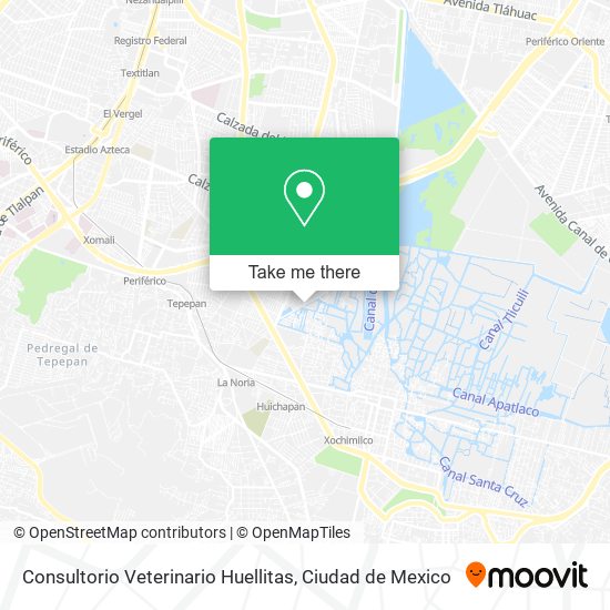 Consultorio Veterinario Huellitas map