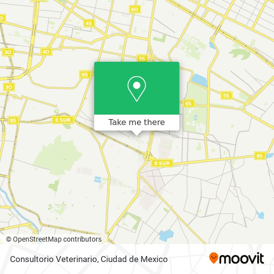Consultorio Veterinario map