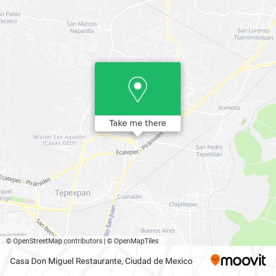Casa Don Miguel Restaurante map