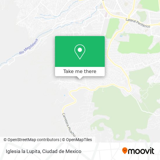 Iglesia la Lupita map