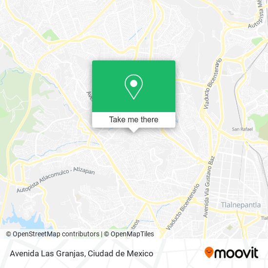 Avenida Las Granjas map