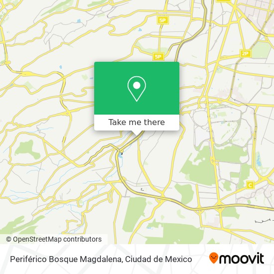 Periférico Bosque Magdalena map