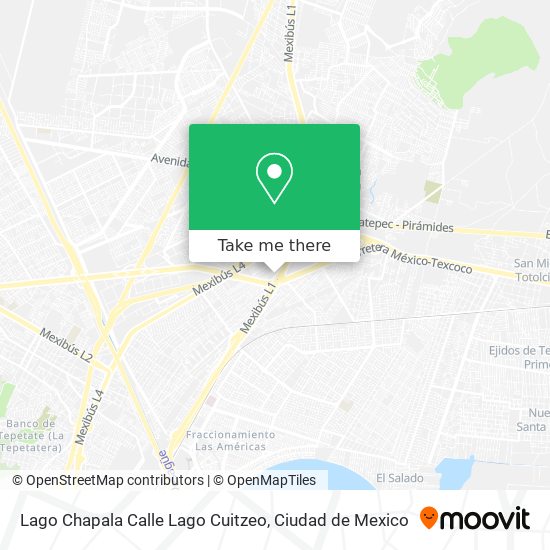 Lago Chapala Calle Lago Cuitzeo map