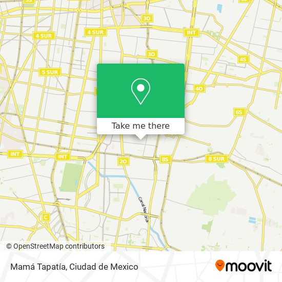 Mapa de Mamá Tapatía
