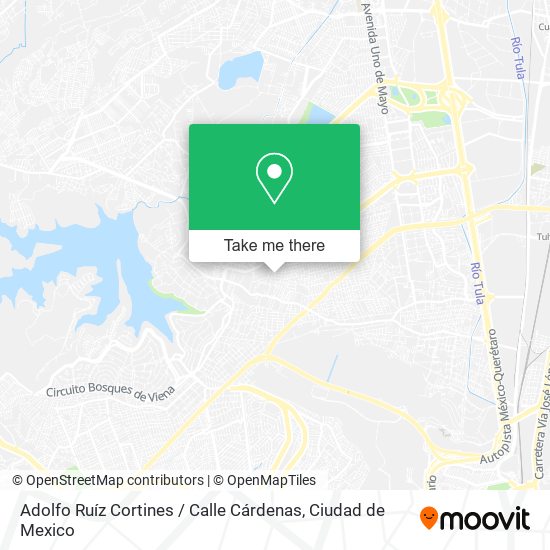 Adolfo Ruíz Cortines / Calle Cárdenas map
