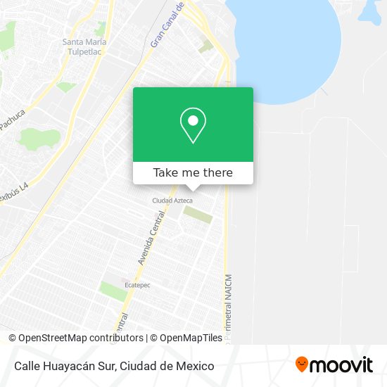 Mapa de Calle Huayacán Sur