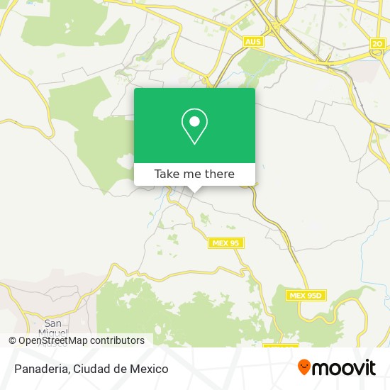 Panaderia map