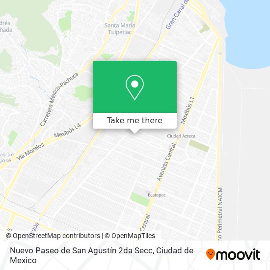 Nuevo Paseo de San Agustín 2da Secc map