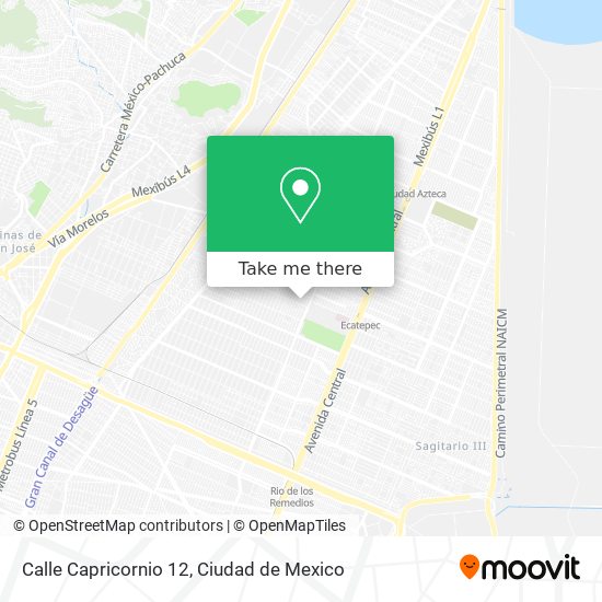 Calle Capricornio 12 map