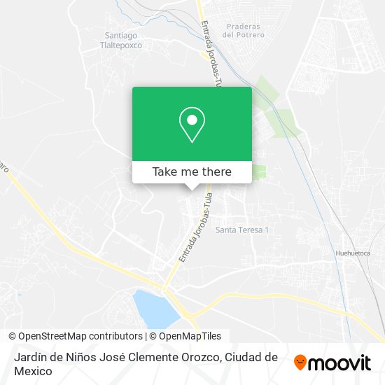 Jardín de Niños José Clemente Orozco map