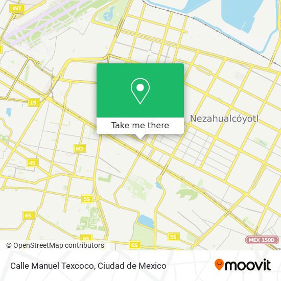 Calle Manuel Texcoco map