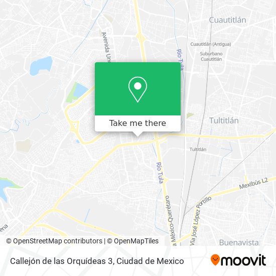 Mapa de Callejón de las Orquídeas 3