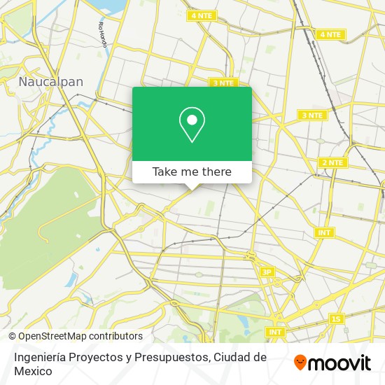 Ingeniería Proyectos y Presupuestos map