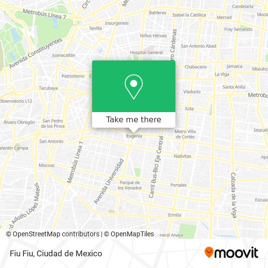 Mapa de Fiu Fiu