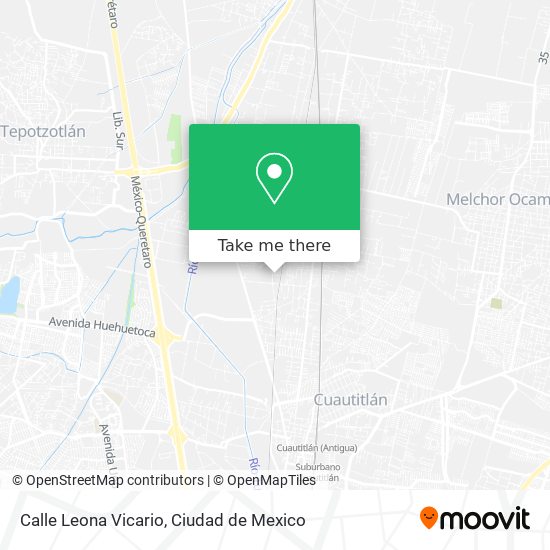 Calle Leona Vicario map