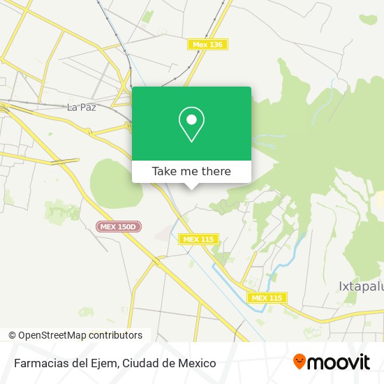 Mapa de Farmacias del Ejem