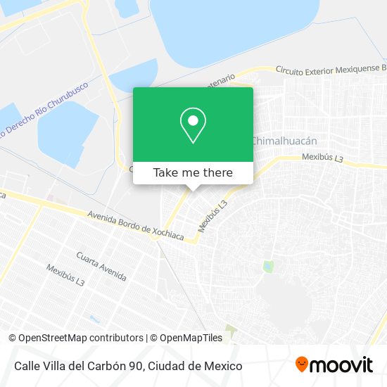 Calle Villa del Carbón 90 map