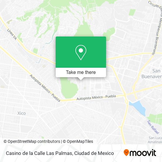 Mapa de Casino de la Calle Las Palmas