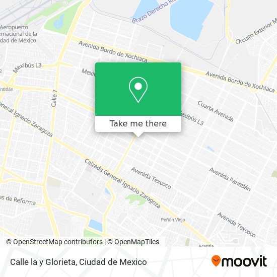 Mapa de Calle la y Glorieta