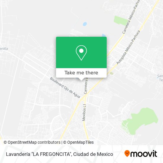 Mapa de Lavandería "LA FREGONCITA"