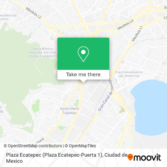 Plaza Ecatepec (Plaza Ecatepec-Puerta 1) map