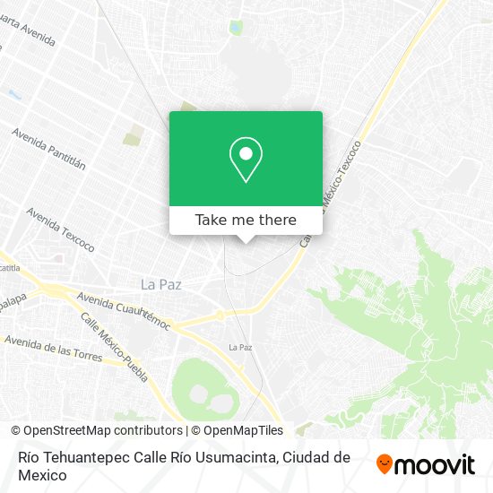 Río Tehuantepec Calle Río Usumacinta map