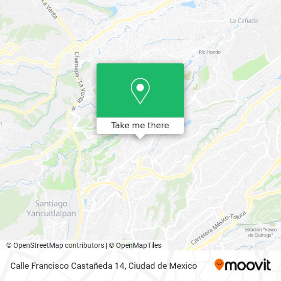 Calle Francisco Castañeda 14 map