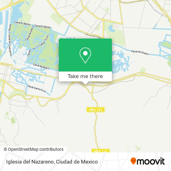 Mapa de Iglesia del Nazareno