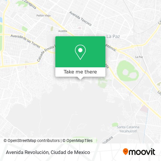 Avenida Revolución map