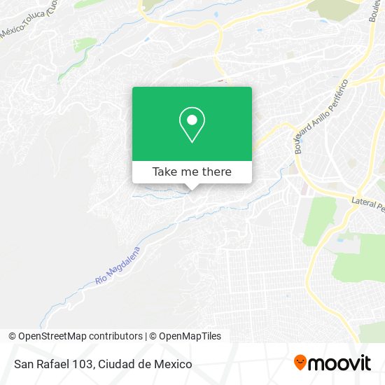 Mapa de San Rafael 103