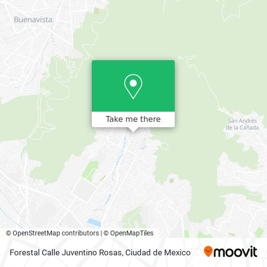 How to get to Forestal Calle Juventino Rosas in Cuautitlán Izcalli by Bus  or Train?