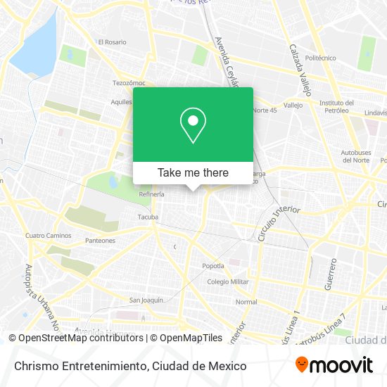 Chrismo Entretenimiento map